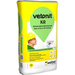 Шпаклевка финишная Ветонит КР (Vetonit KR) 20кг